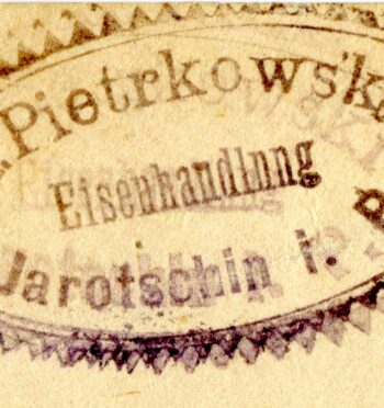 Tomasz Gąsłowski, „Całości pocztowe do roku 1914 źródłem wiedzy o zawodach i sposobach zarobkowania mieszkańców Jarocina”